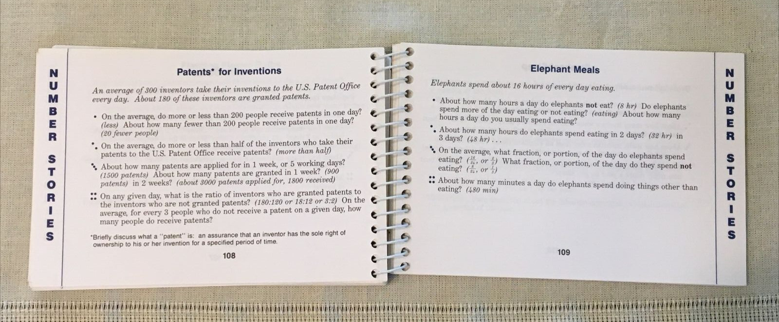 Minute Math+ Everyday Mathematics Flip Book Grades 1-3 Homeschool