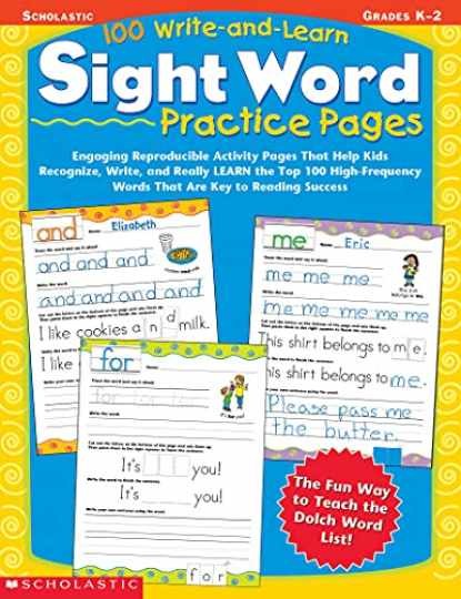 100 Write-and-Learn Sight Word – Paperback, by Bick Ilsa J. – Acceptable r