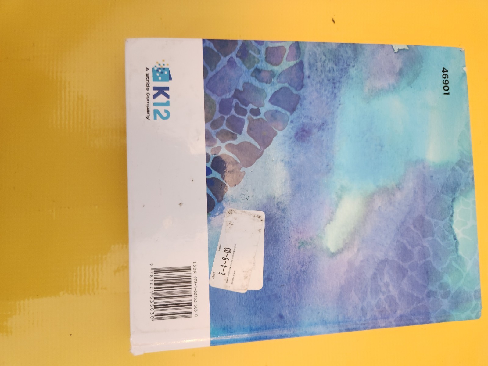 Algebra 1 Reference Guide Hardcover Textbook By K12 Stride Company