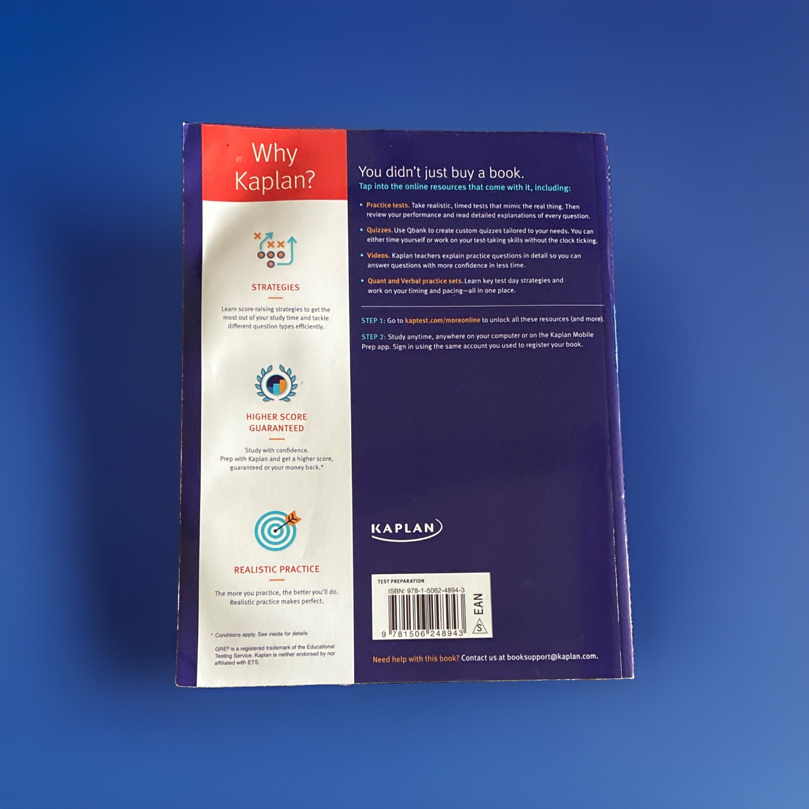 Kaplan GRE Prep Plus 2020 Study Guide