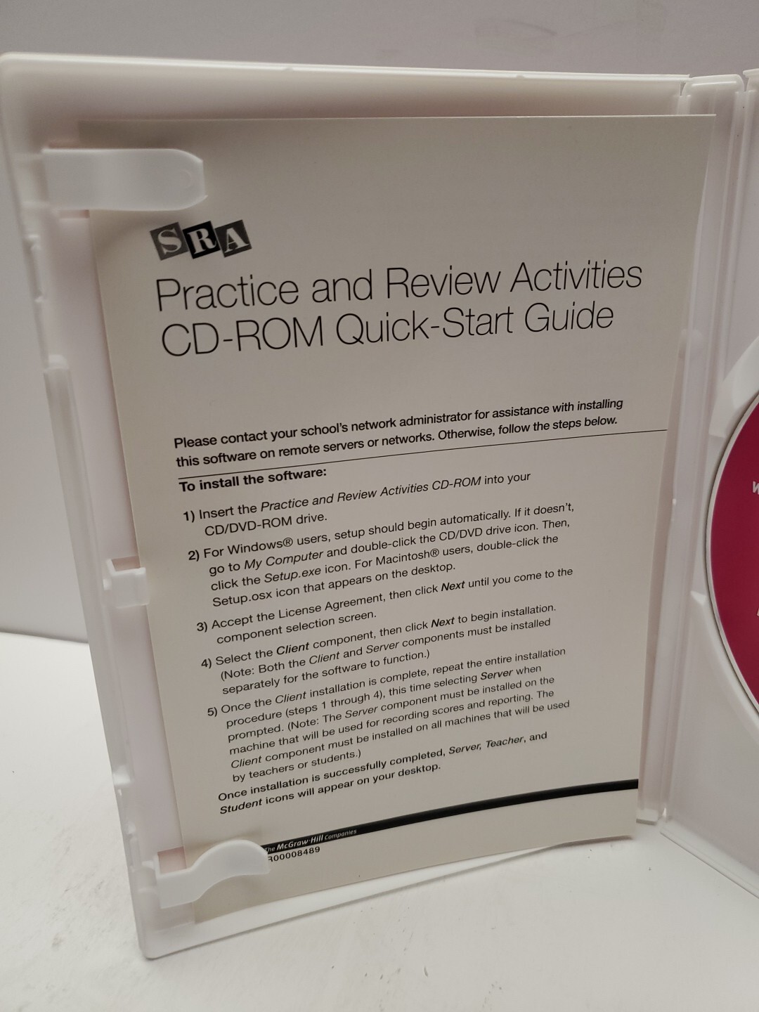 Corrective Reading Decoding Level B2 Student Practice CD-Rom