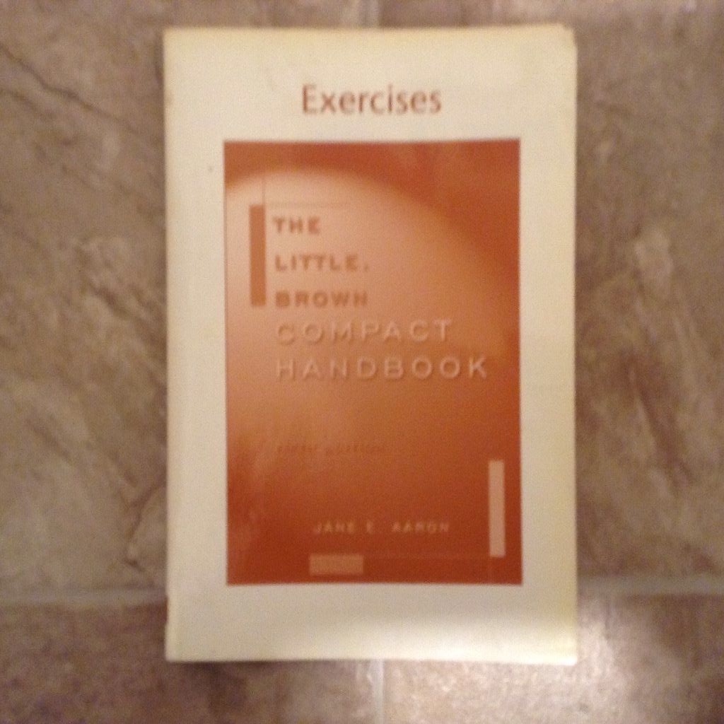 The Little Brown Compact Handbook Fifth Edition