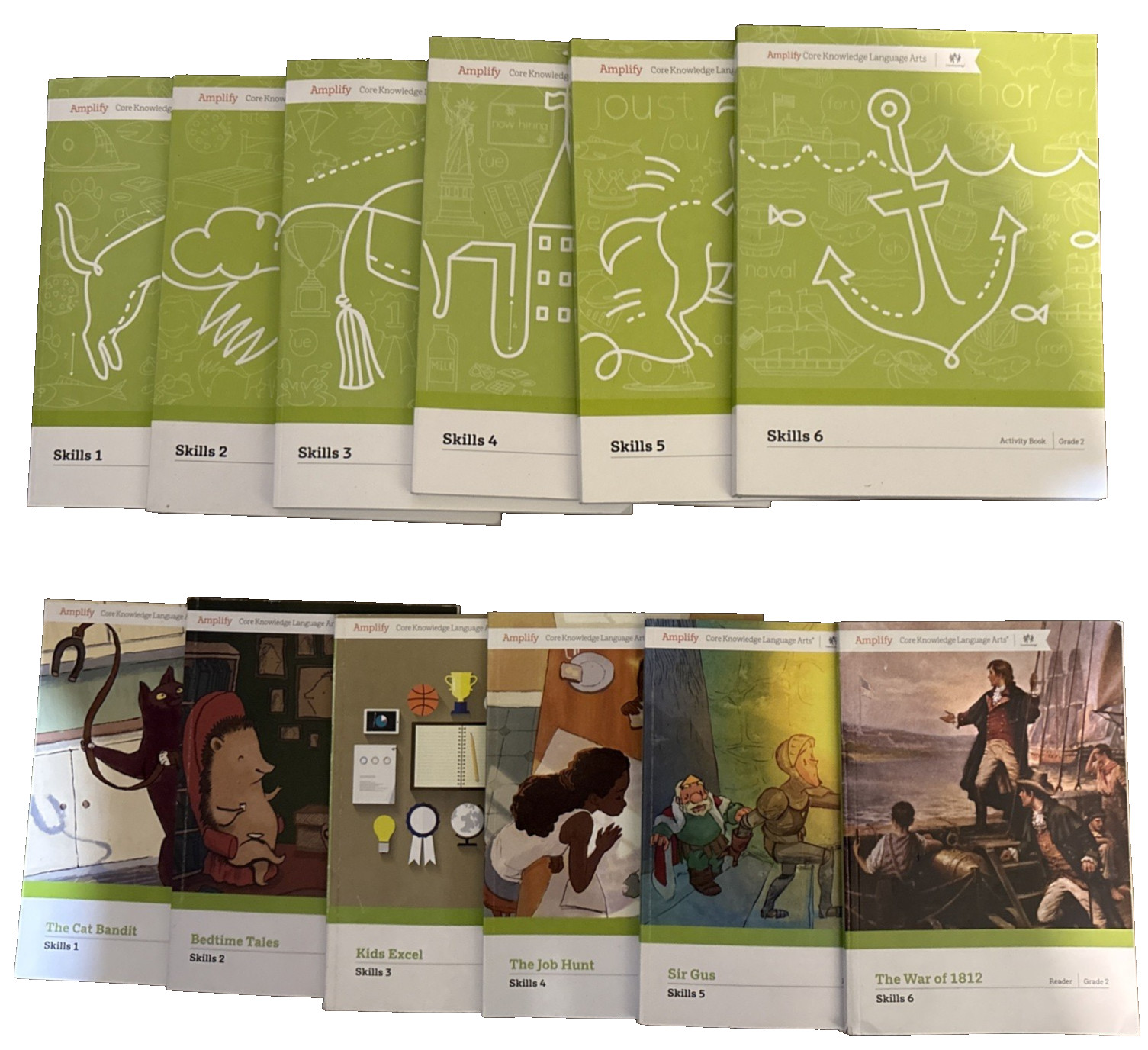 CKLA Grade 2 All Workbooks and ALL Reader Bundle NEW! Free Shipping|
