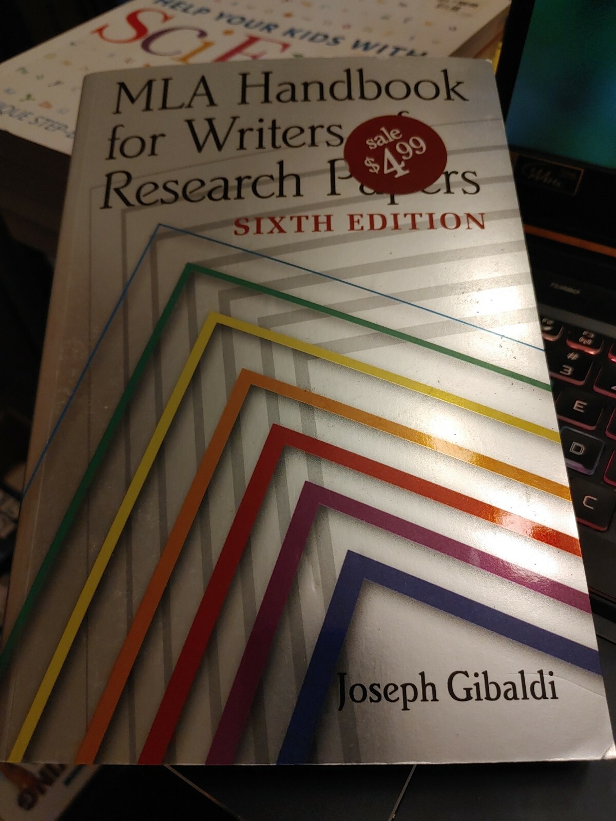 MLA Handbook For Writers Of Research Papers 6th Edition- Paperback, Very Good
