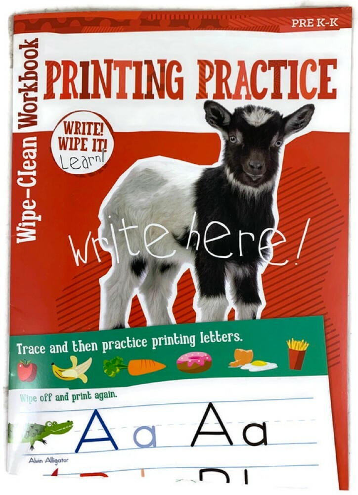 Pre-K Kindergarten Early Learning. 5 Items: Workbooks And Flash Cards. 