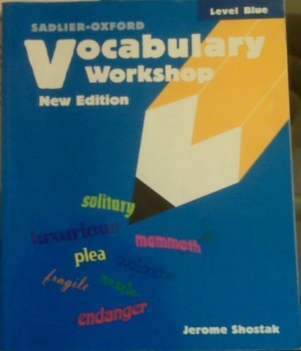 Vocabulary Workshop, Level Blue, Shostak, Jerome