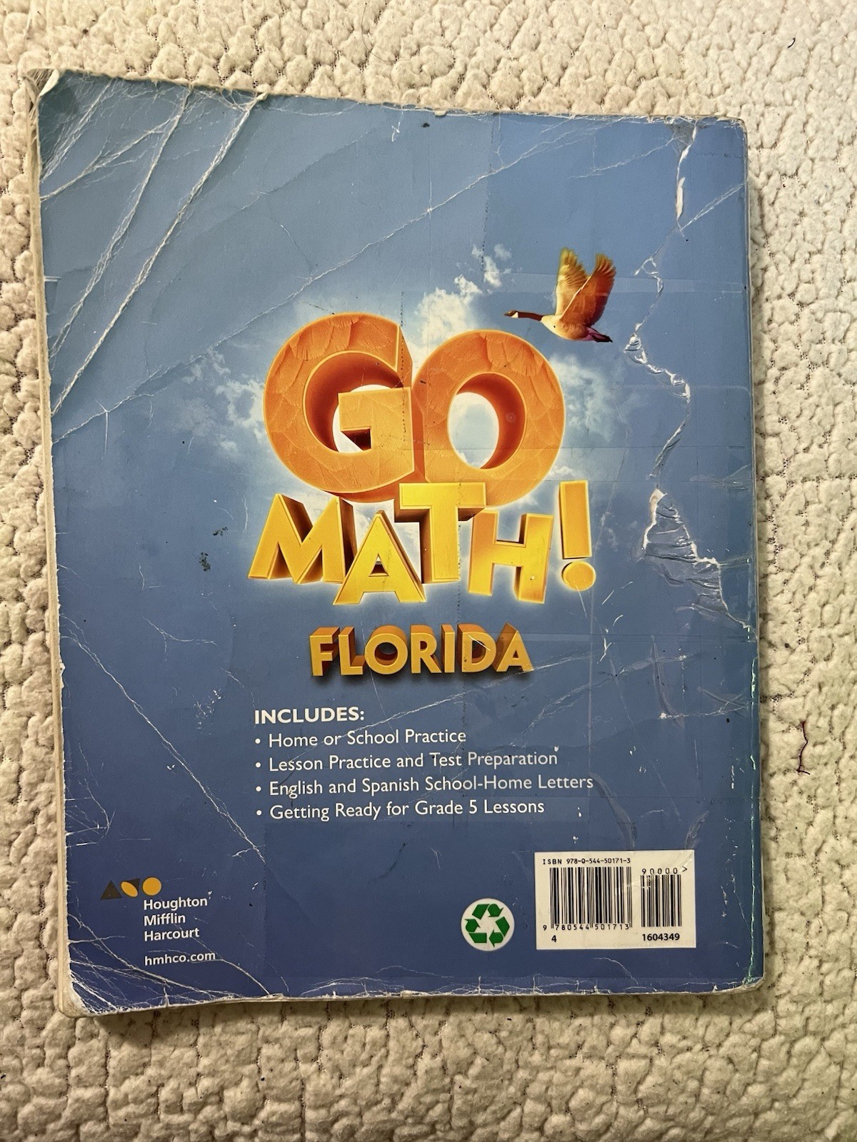 Go Math Florida: Standards Practice Book Grade 4. For Home Or School