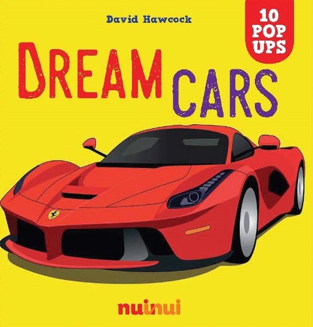 10 Pop Ups: Dream Cars Hardcover Book