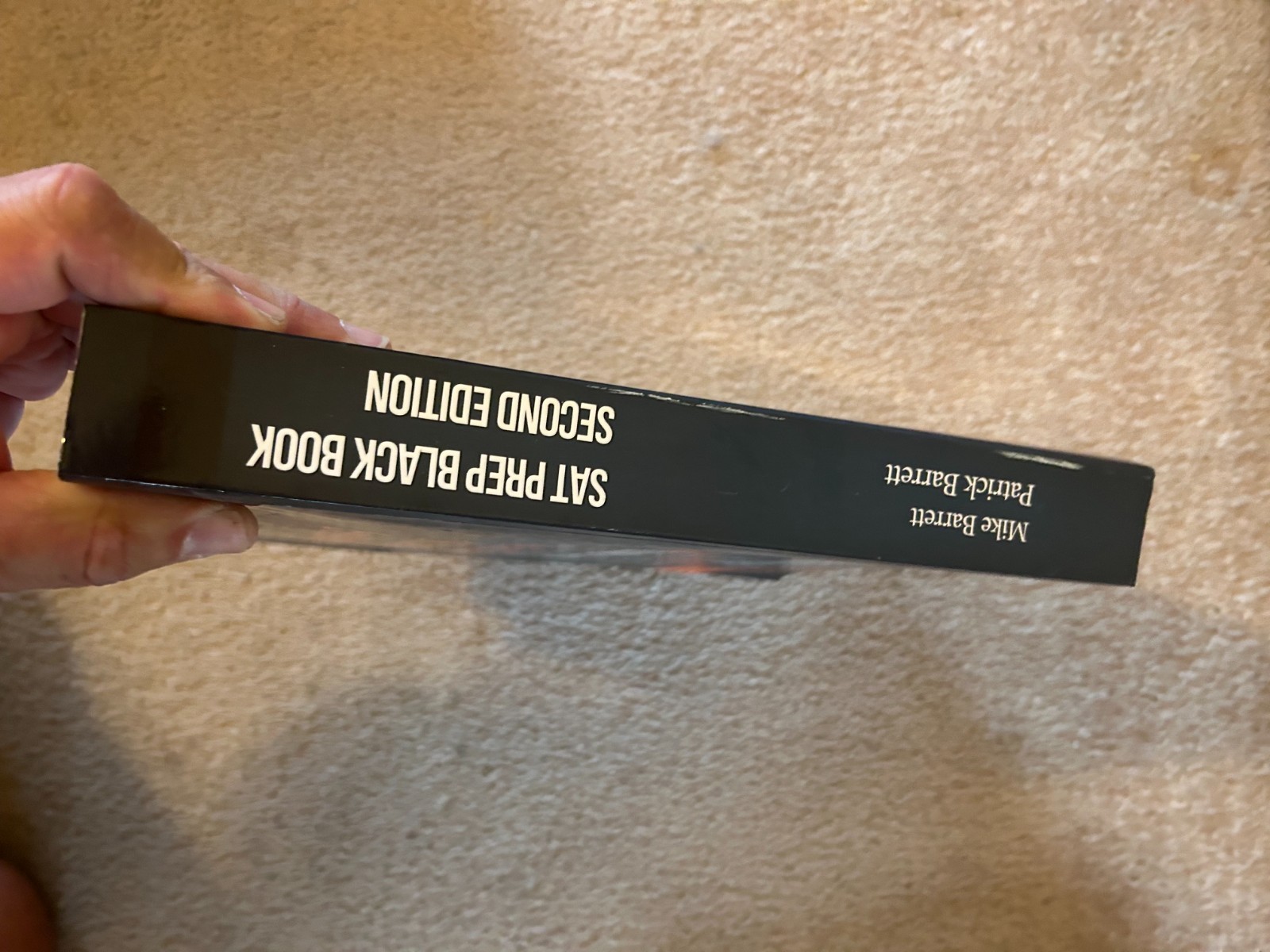 SAT PREP BLACK BOOK SECOND EDITION – Like New