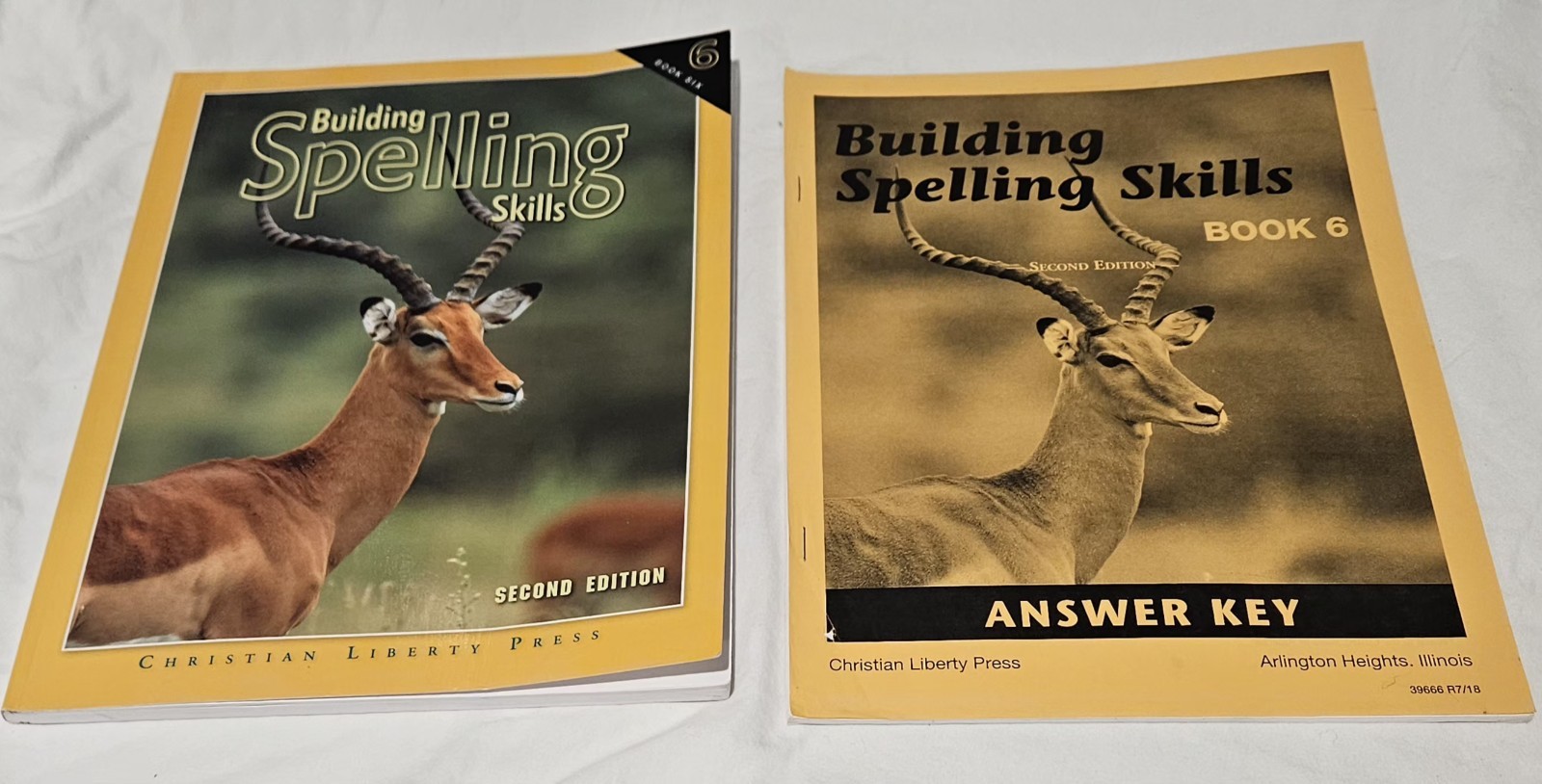 Christian Liberty Press Building Spelling Skills Book 6 2nd Ed & Answer Key