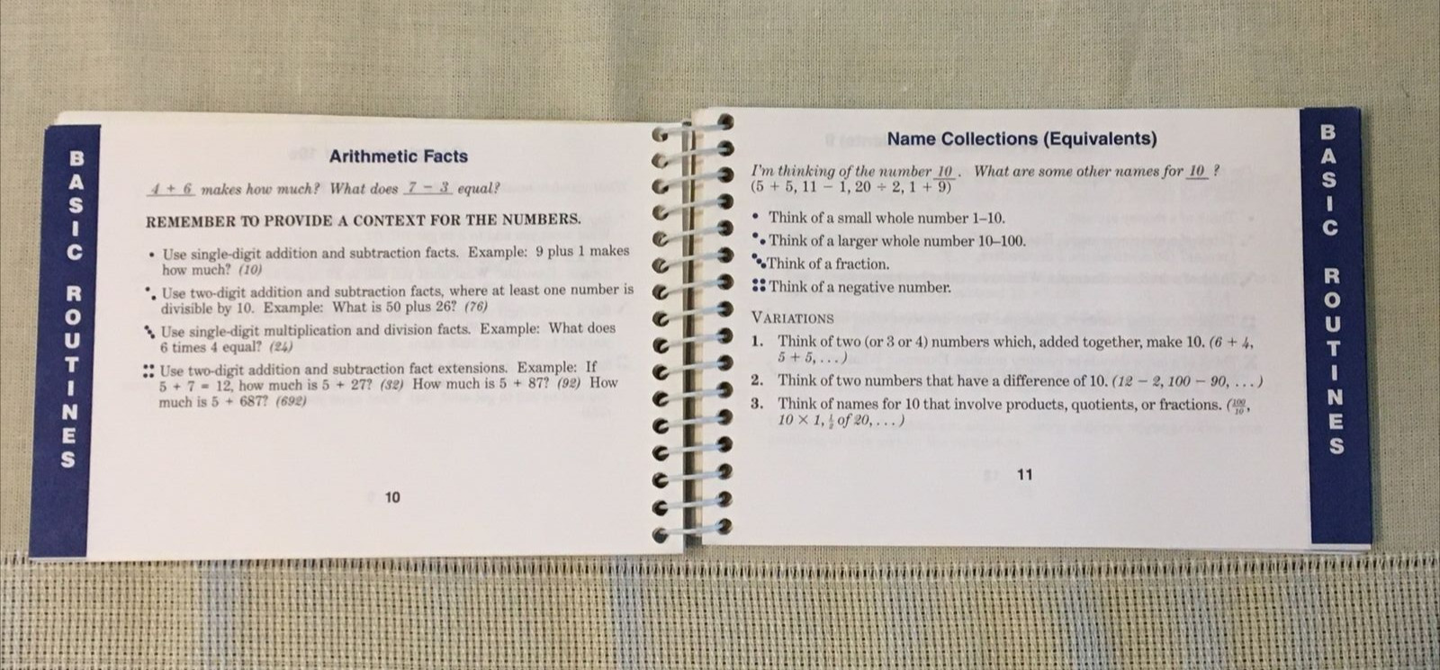 Minute Math+ Everyday Mathematics Flip Book Grades 1-3 Homeschool