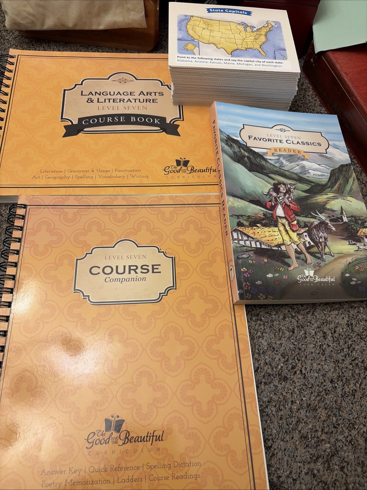 The Good And The Beautiful Level 7 Course With Story Book Included