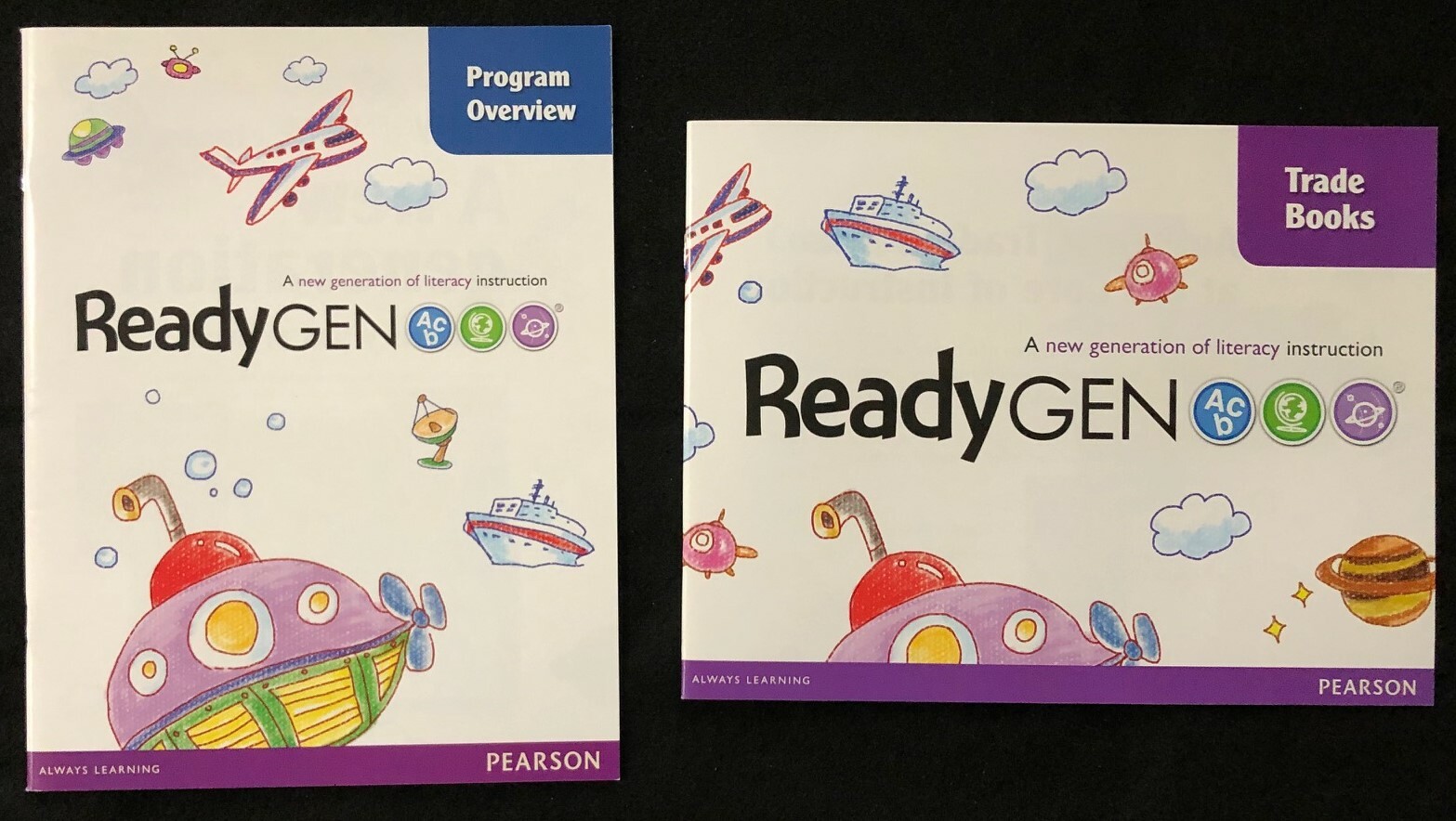 K – 6th Grade – READYGEN Program Overview & Trade Books Manuals (2016, Pearson)