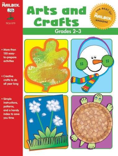 The Best of THE MAILBOX Arts & Crafts (Grs. 2-3) – Paperback – GOOD