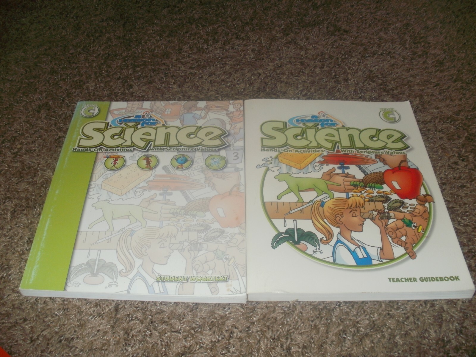 A REASON FOR SCIENCE Level C Student & Teacher Guidebook SET 3rd Grade 3