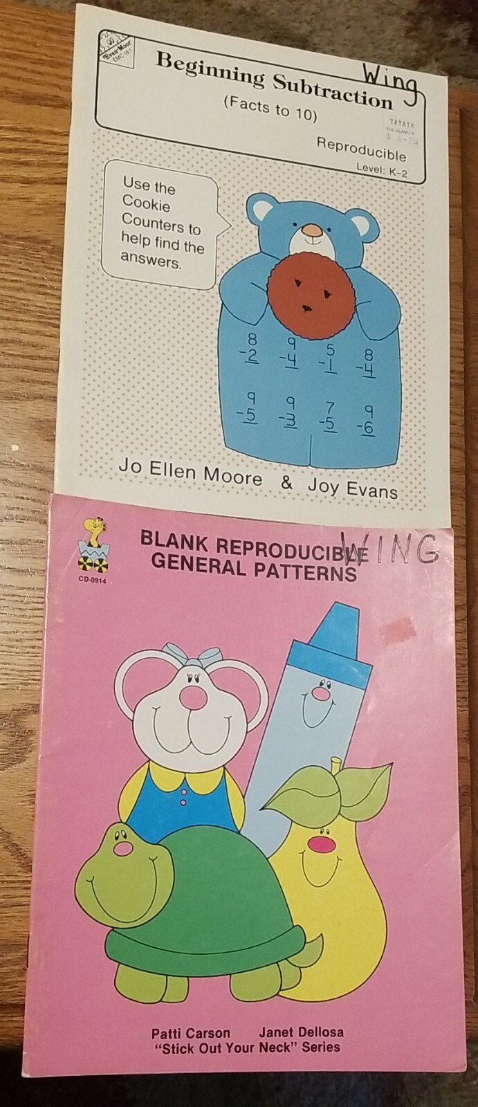 Teacher Classroom Beginning Subtraction 1-10 & Reproducible General Patterns