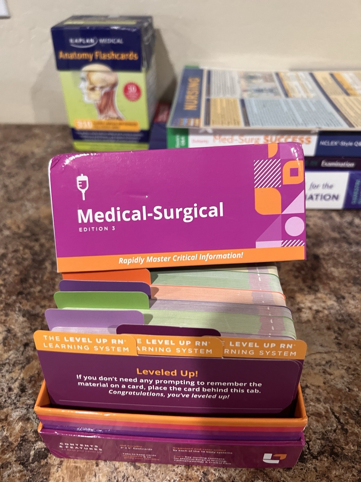 Nursing School Bundle – Flash Cards And NCLEX Books !! NEXT LEVEL NURSING !!