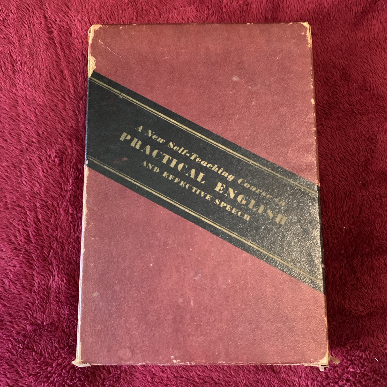 Self-Teaching Course in Practical English and Effective Speech 1942 Boxed Set