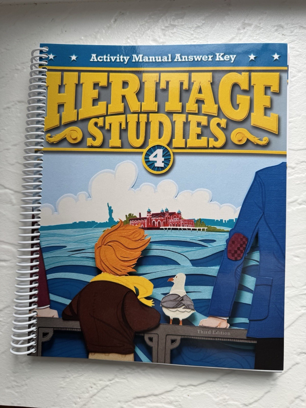Heritage Studies 4 Activity Manual Answer Key – Third Edition – Spiral Bound