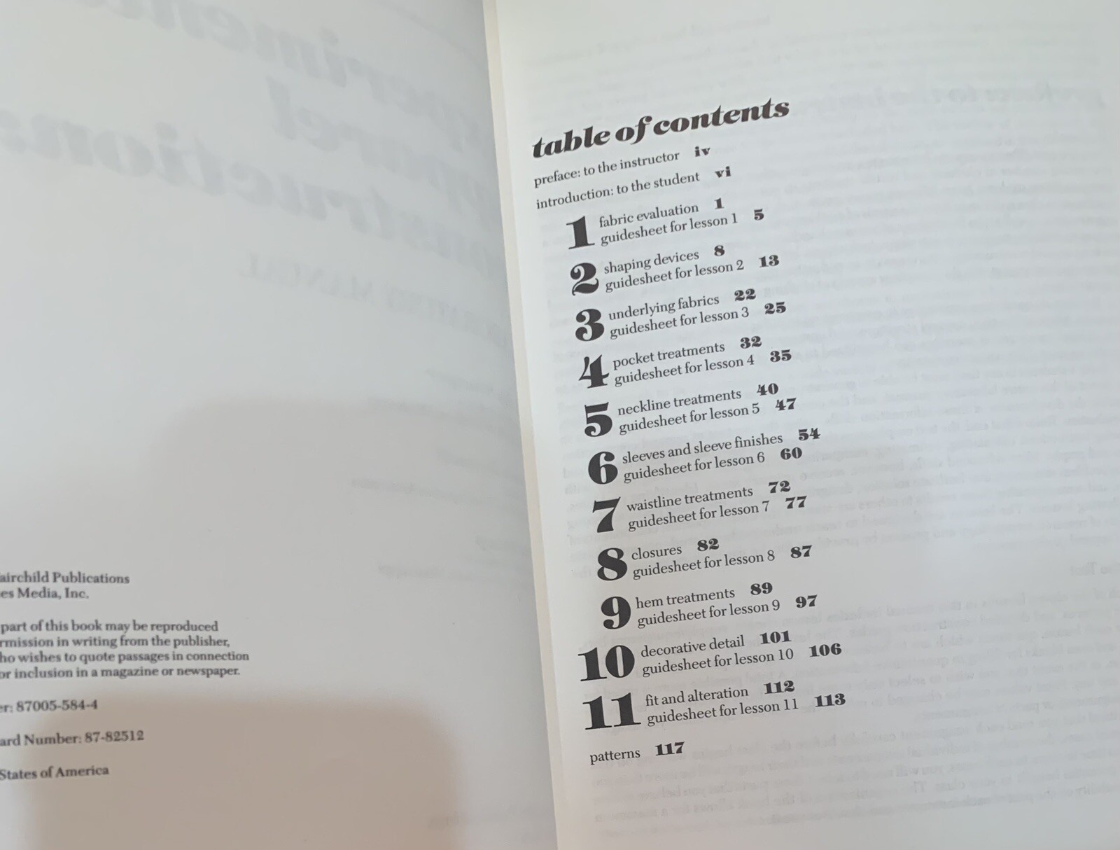 Experimental Apparel Construction : Lab Manual by Anita Stamper, Donnell &Sharp