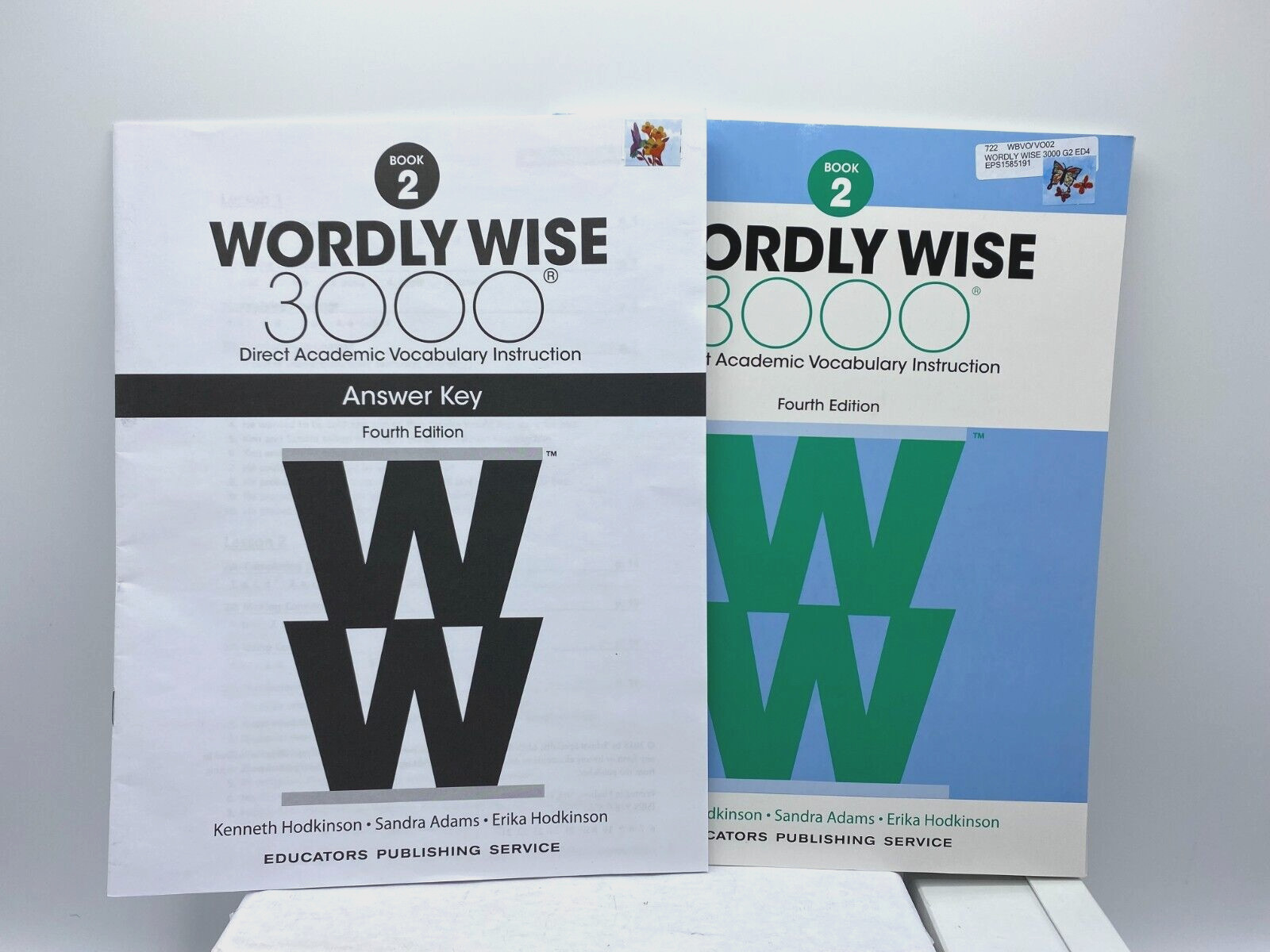 WORDLY WISE 3000 4TH EDITION BOOK 2 SET — STUDENT BOOK w/ ANSWER KEY