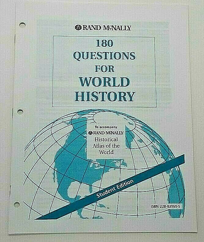 180 World History Questions to Answer & Learn! US Grade 5 6 7 8 9 10 11 12
