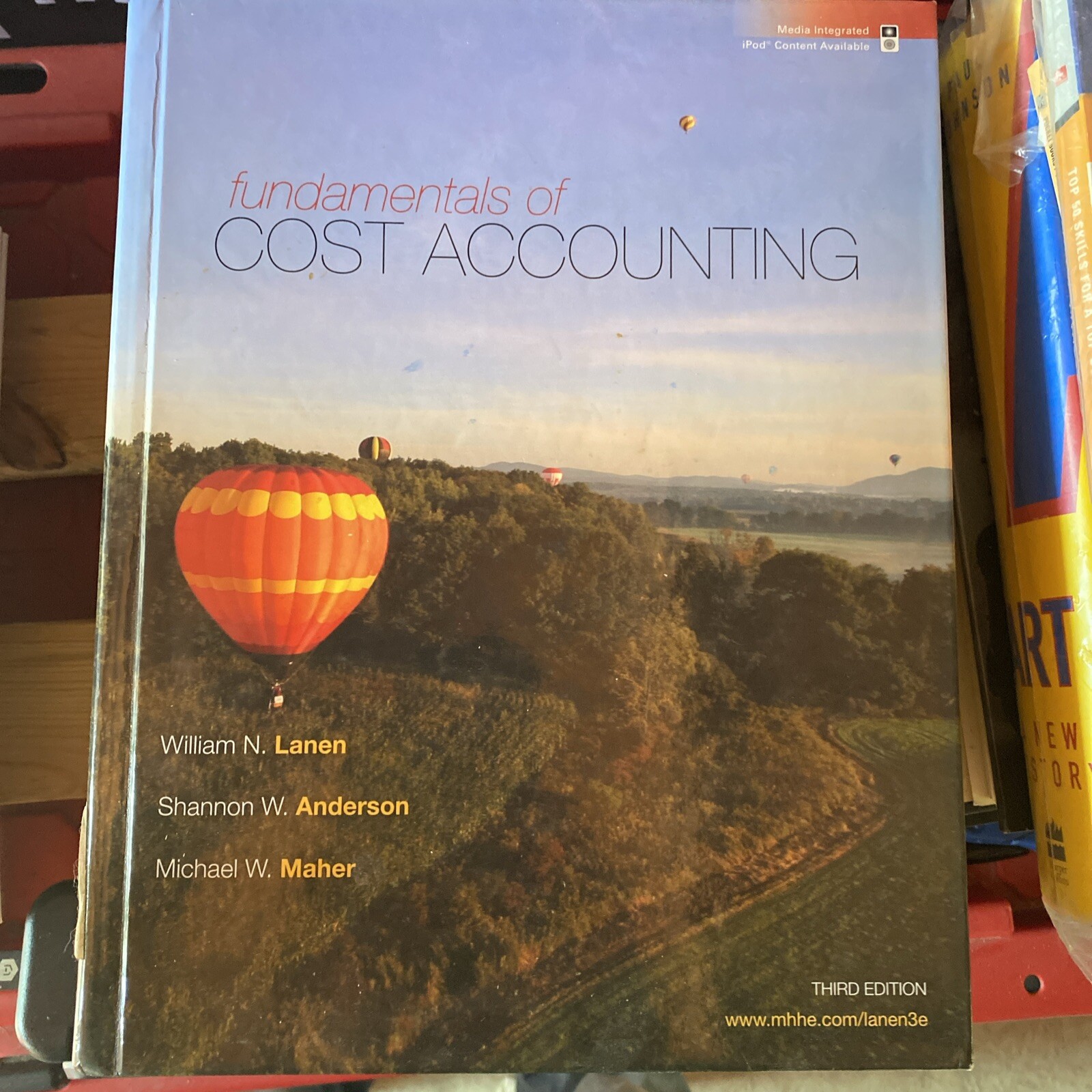 Fundamentals of Cost Accounting by Lanen, William, Anderson, Shannon.. VG Cond