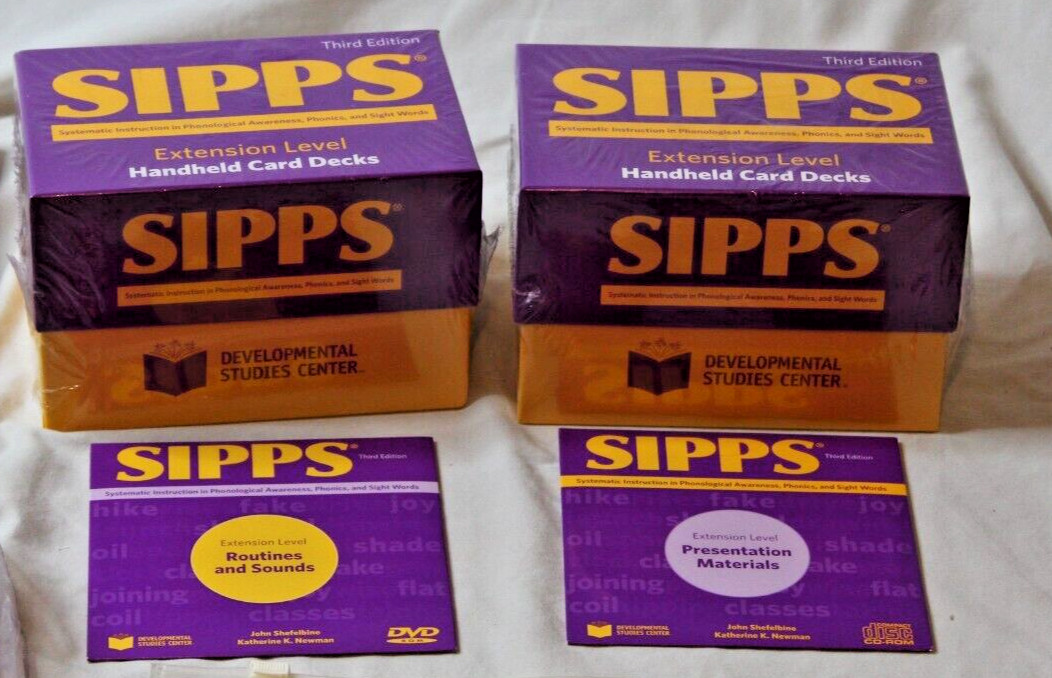 Sipps Extension Level Third Edition Teacher’s Edition & Materials Set New