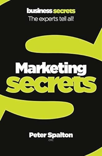 MARKETING (Collins Business Secrets) by Spalton Paperback Book The Fast Free