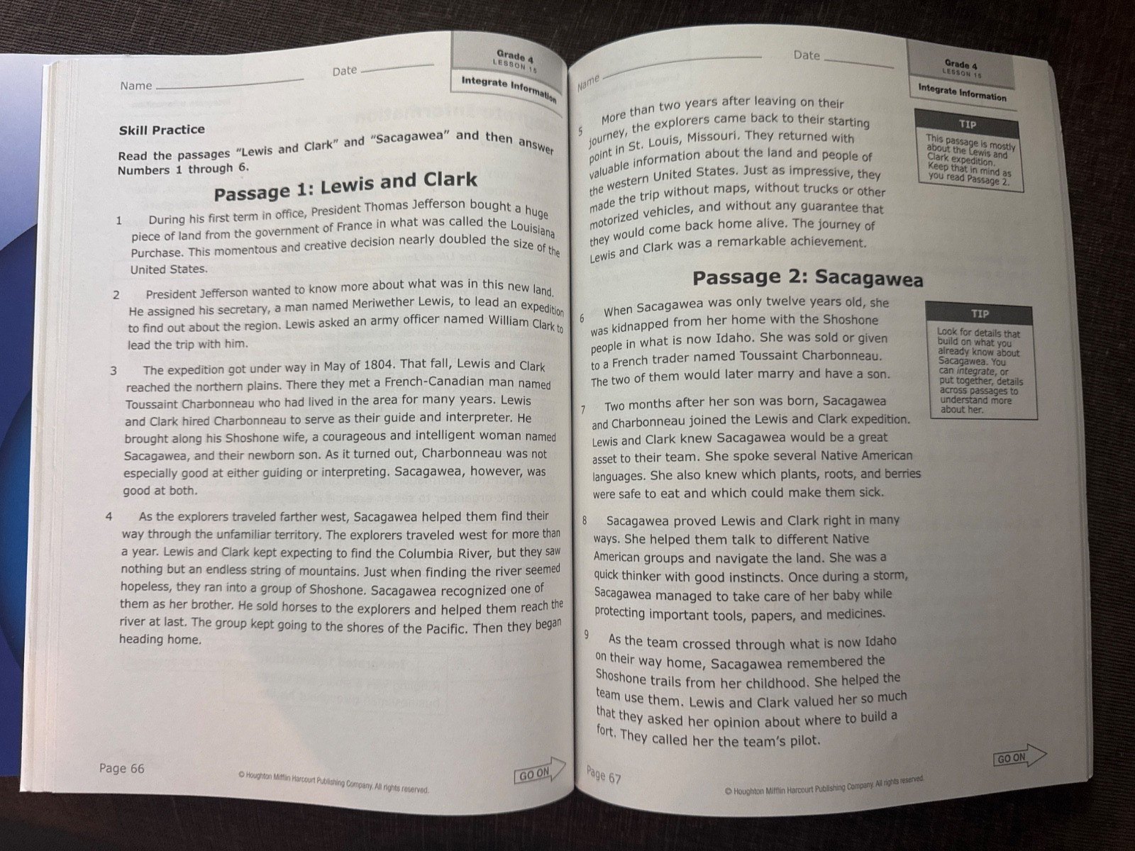hmh into reading florida assessment preparation grade 4