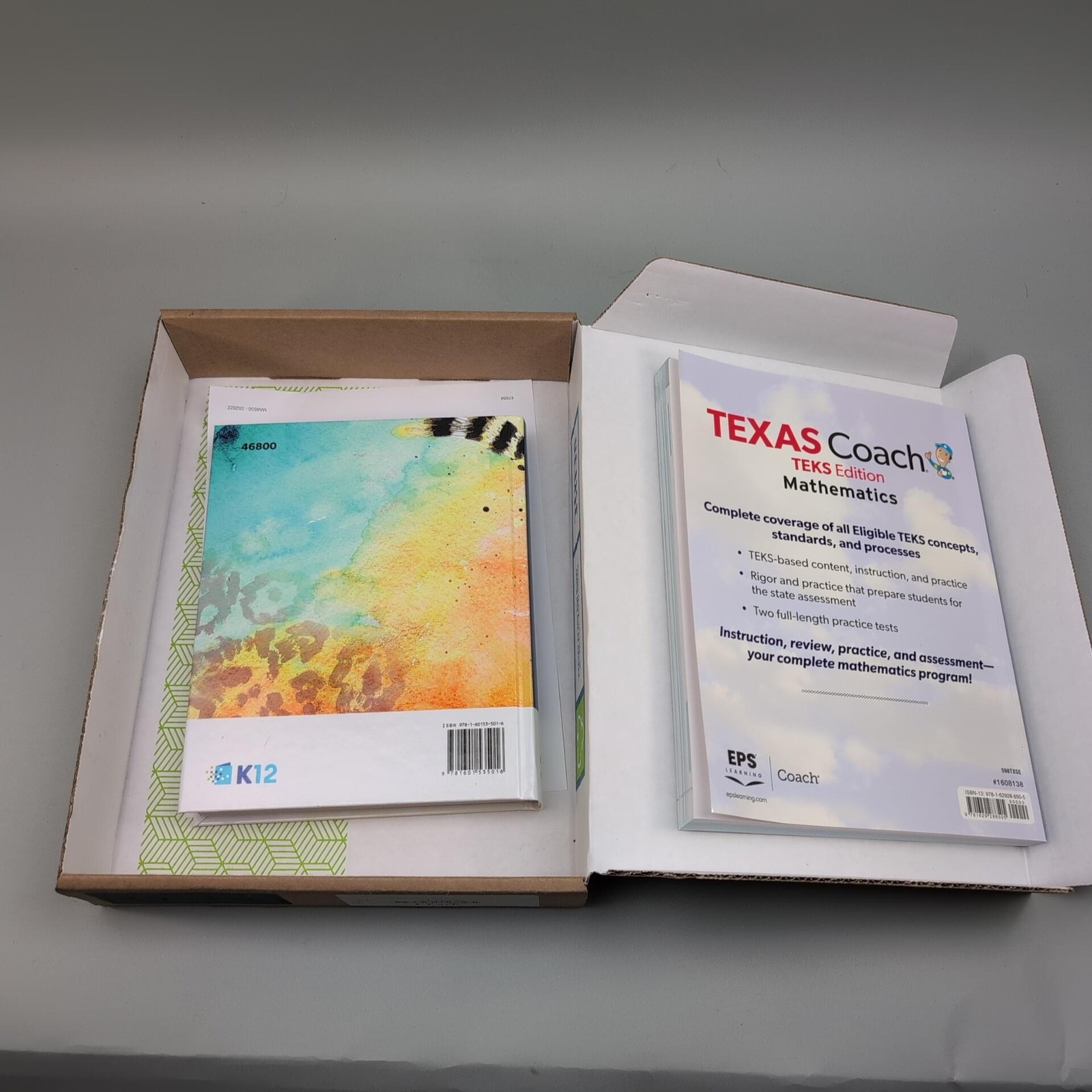 Math 8 Reference Guide / TEXAS Coach TEKS Grade 8 K12 EPS PB Math Study Set