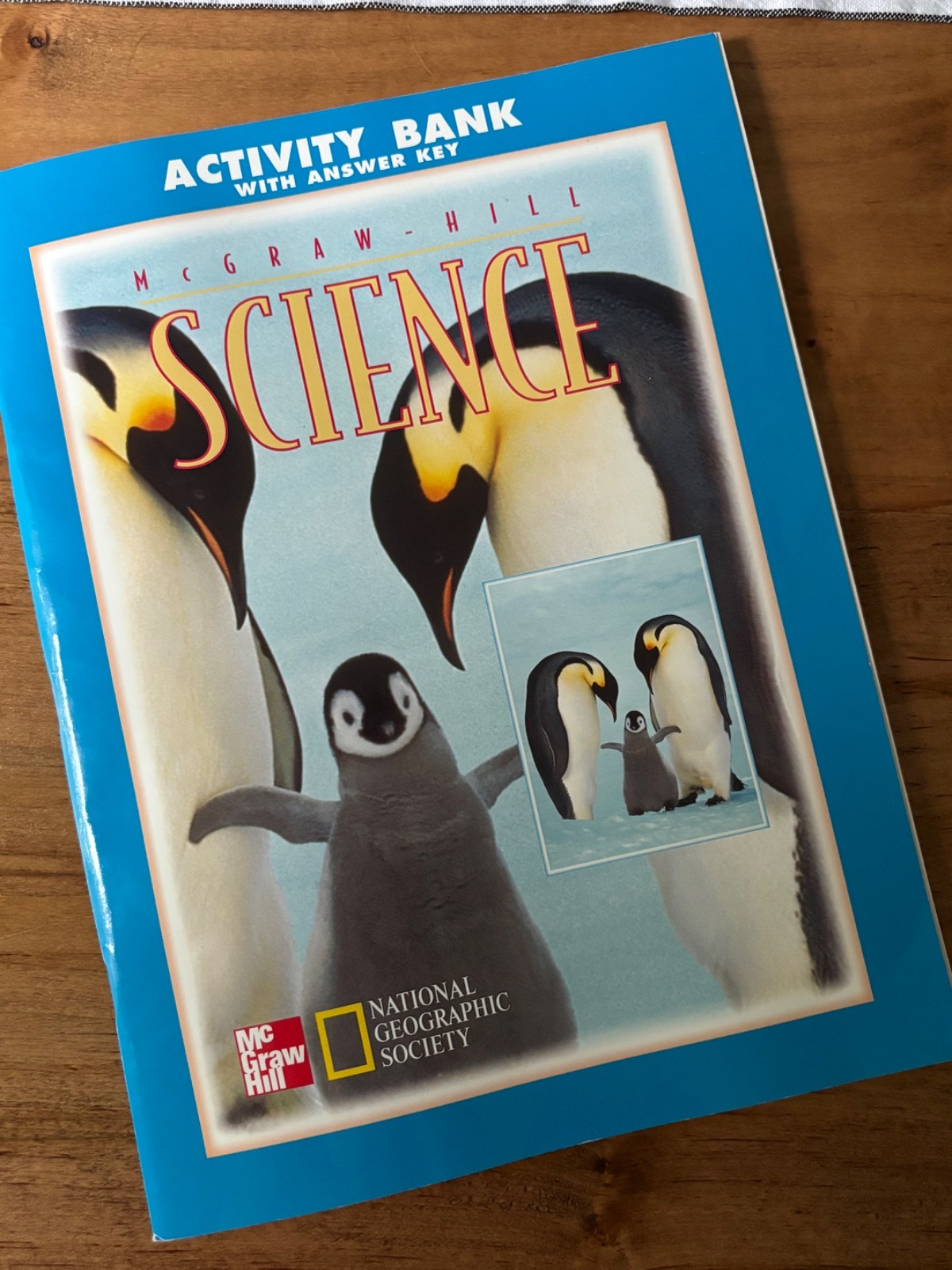 McGraw-Hill National Geographic Society Science Activity Bank Answer Key Penguin