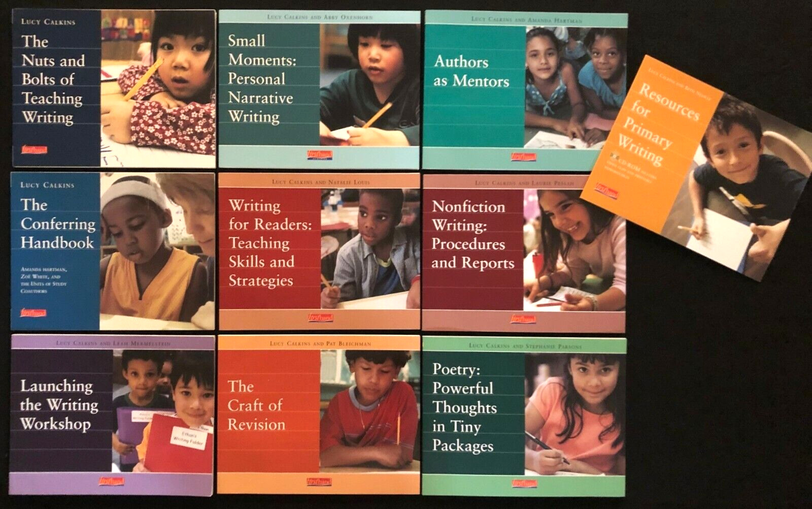 LUCY CALKINS Resources for Primary Writing (SET) Manuals-Resources-CD (LIKE NEW)