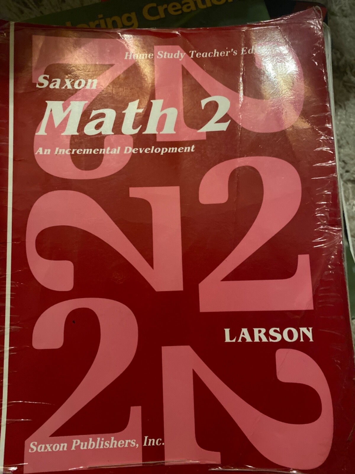 Saxon Math Ser.: Saxon Math : Student Edition Course 3 2018 by HOUGHTON MIFFLIN