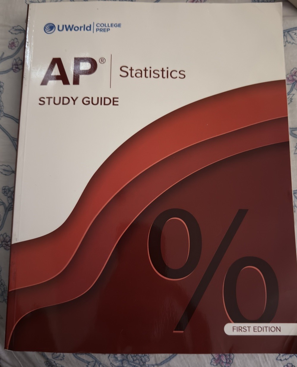 UWorld AP Statistics Study Guide 1st Edition 2024 (UWorld College Prep)