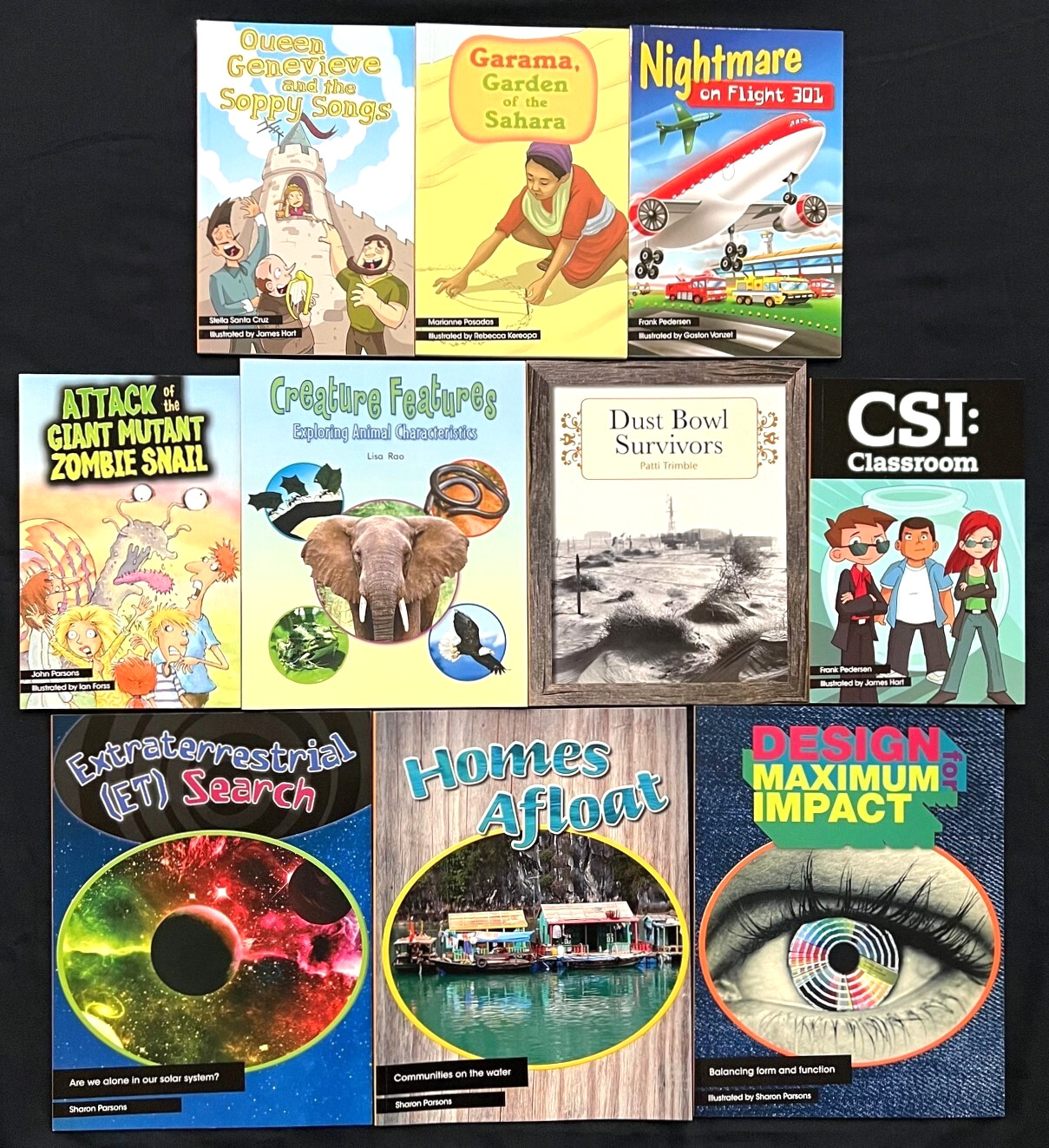 5th – 6th Grade – RIGBY – Level W – STUDENT READERS (10 Books) (2020)