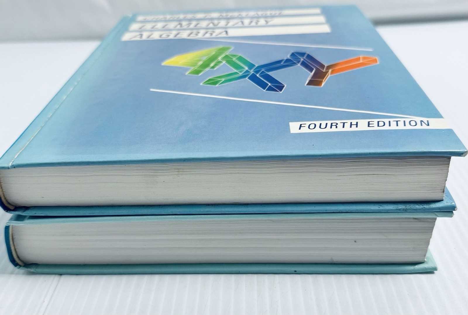 Elementary & Intermediate Algebra 4th Ed McKeague 2 Book Set College Math