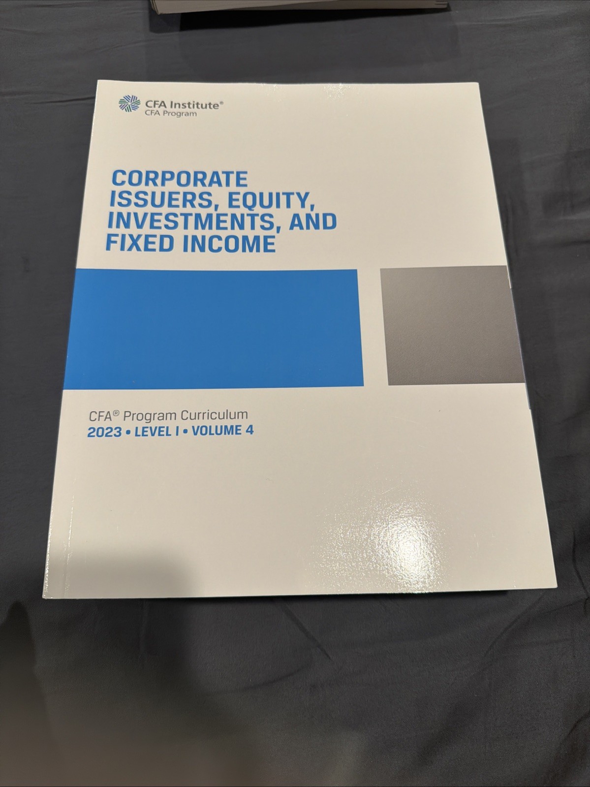CFA Institute CFA Program Curriculum 2023 Level I Study Guide Set Finance