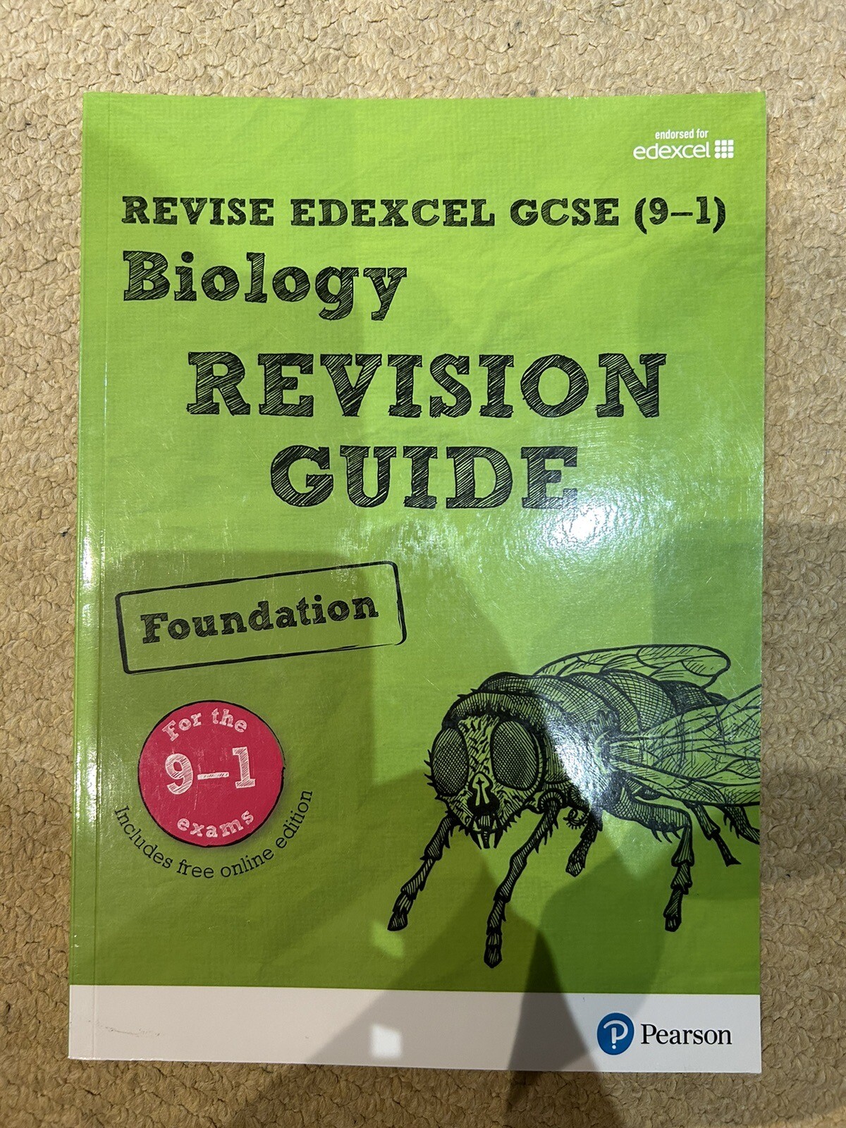 Revise Edexcel GCSE Biology revision guide – foundation
