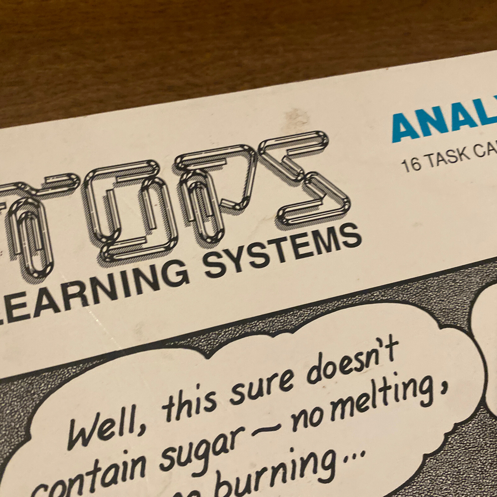 TOPS Learning Systems Lot – Sonlight Science