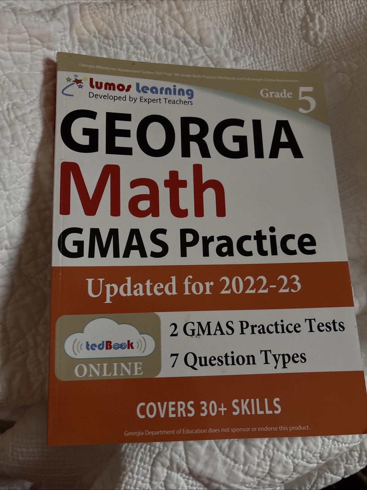 Georgia Milestones Assessment System Test Prep: 5th Grade Math Practice Workbook