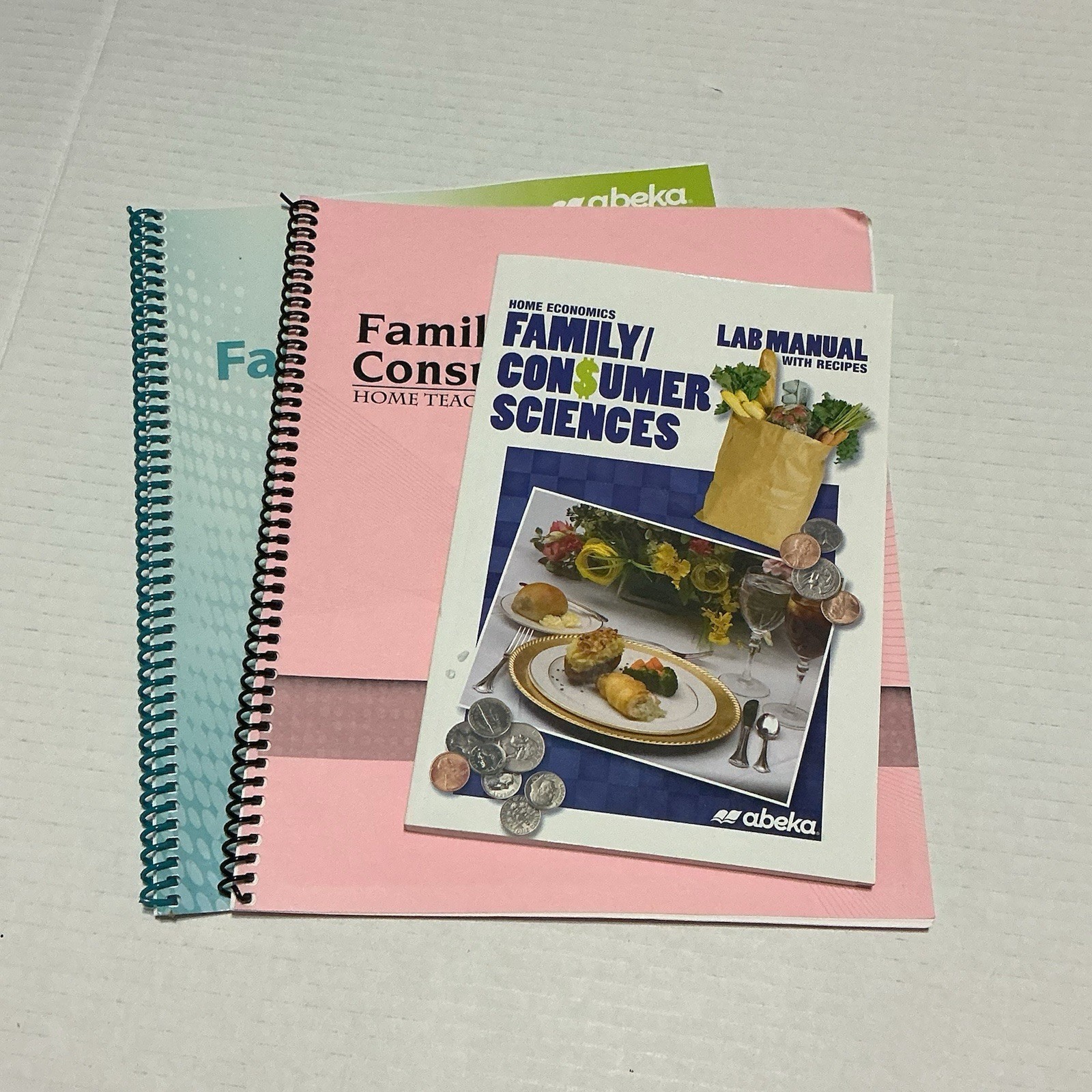Abeka Family Consumer Sciences Lab Manual + Video & Teacher Guides Bundle Set