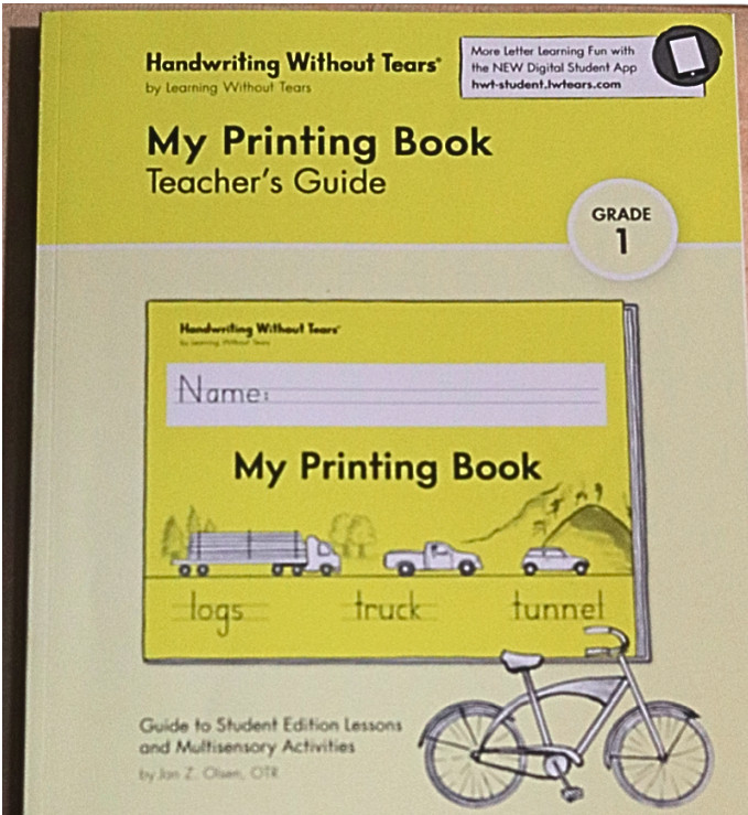 Handwriting Without Tears-My Printing Book 2022 Edition Teacher’s Guide