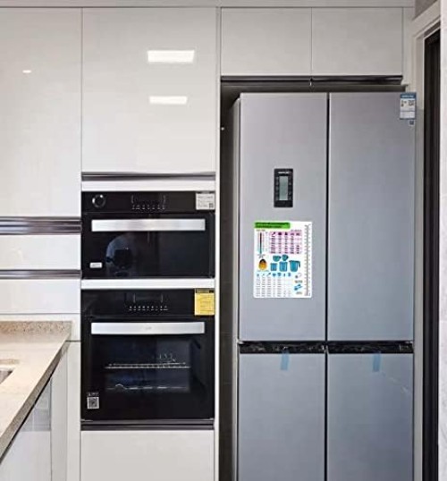 Durable Waterproof Kitchen Measurement Magnet – Easy Imperial & Metric Guide