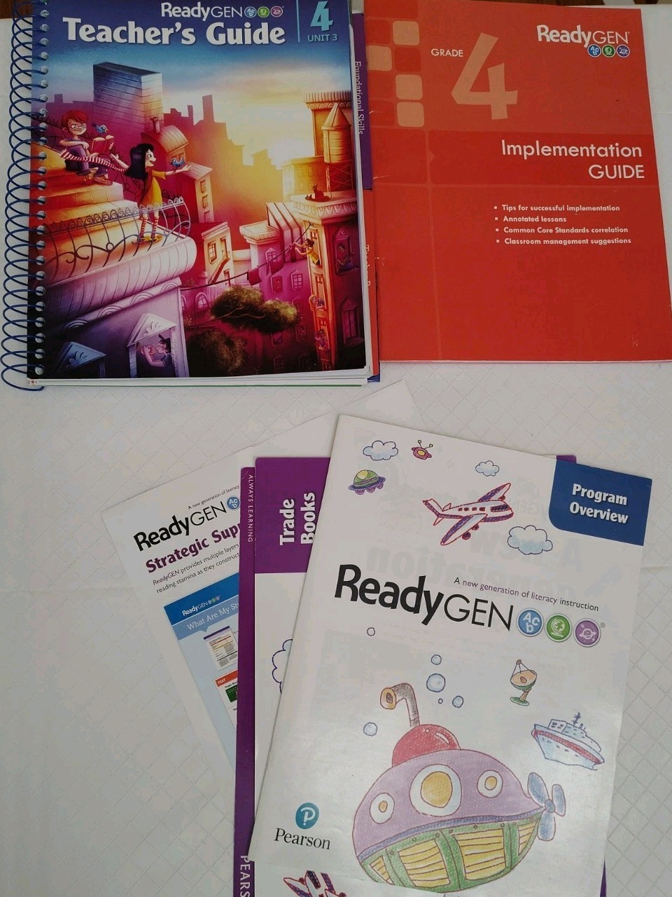 ReadyGEN Teacher and Implementation Guides Grade 4 Literacy Instruction