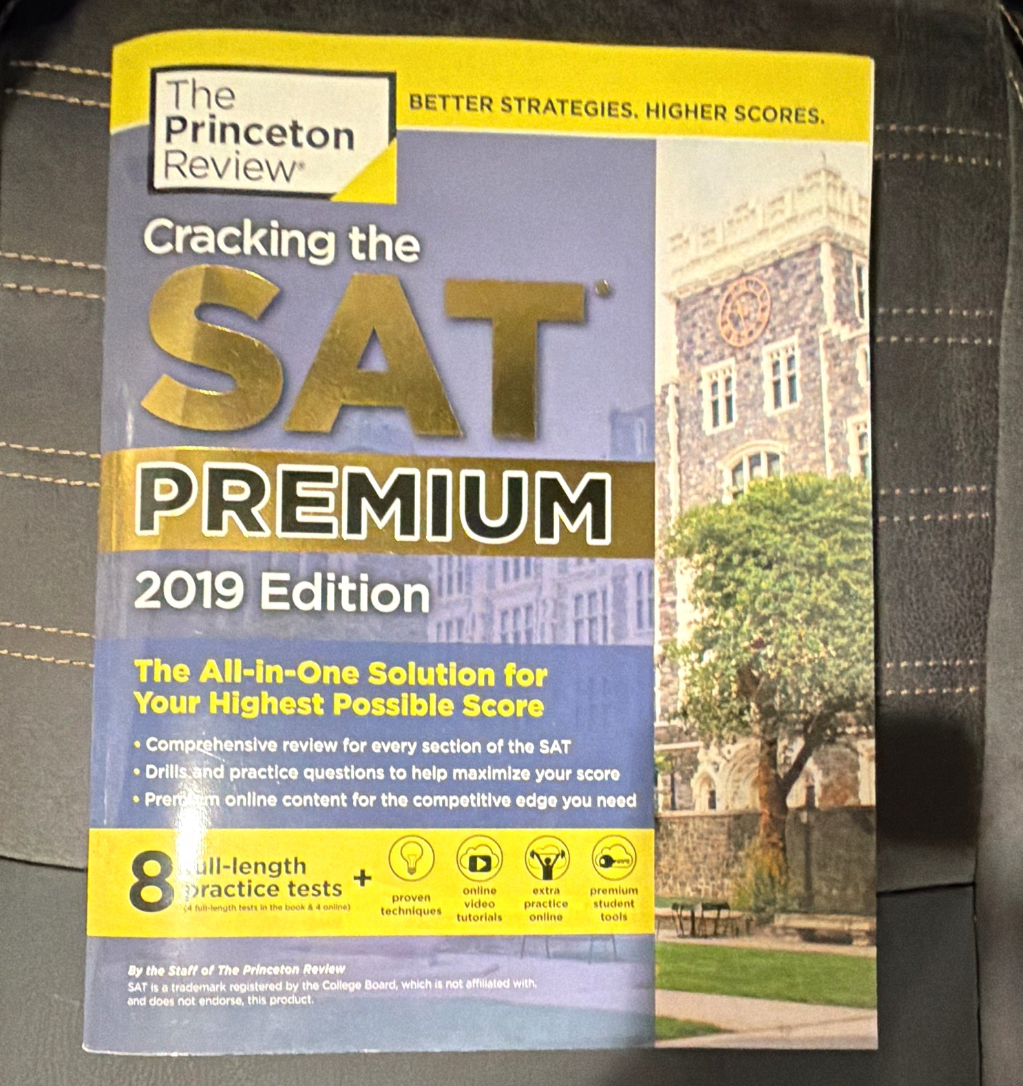The Princeton Review Cracking the SAT Premium 2019 Paperback w/ Online Tests