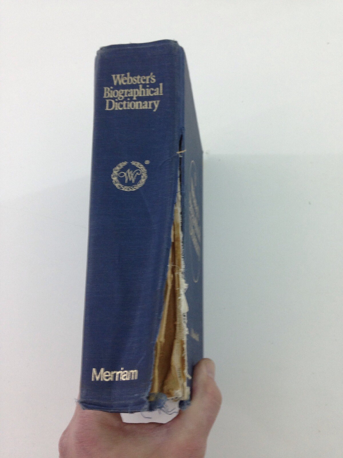 Webster’s Biographical Dictionary (1972, Hardcover)