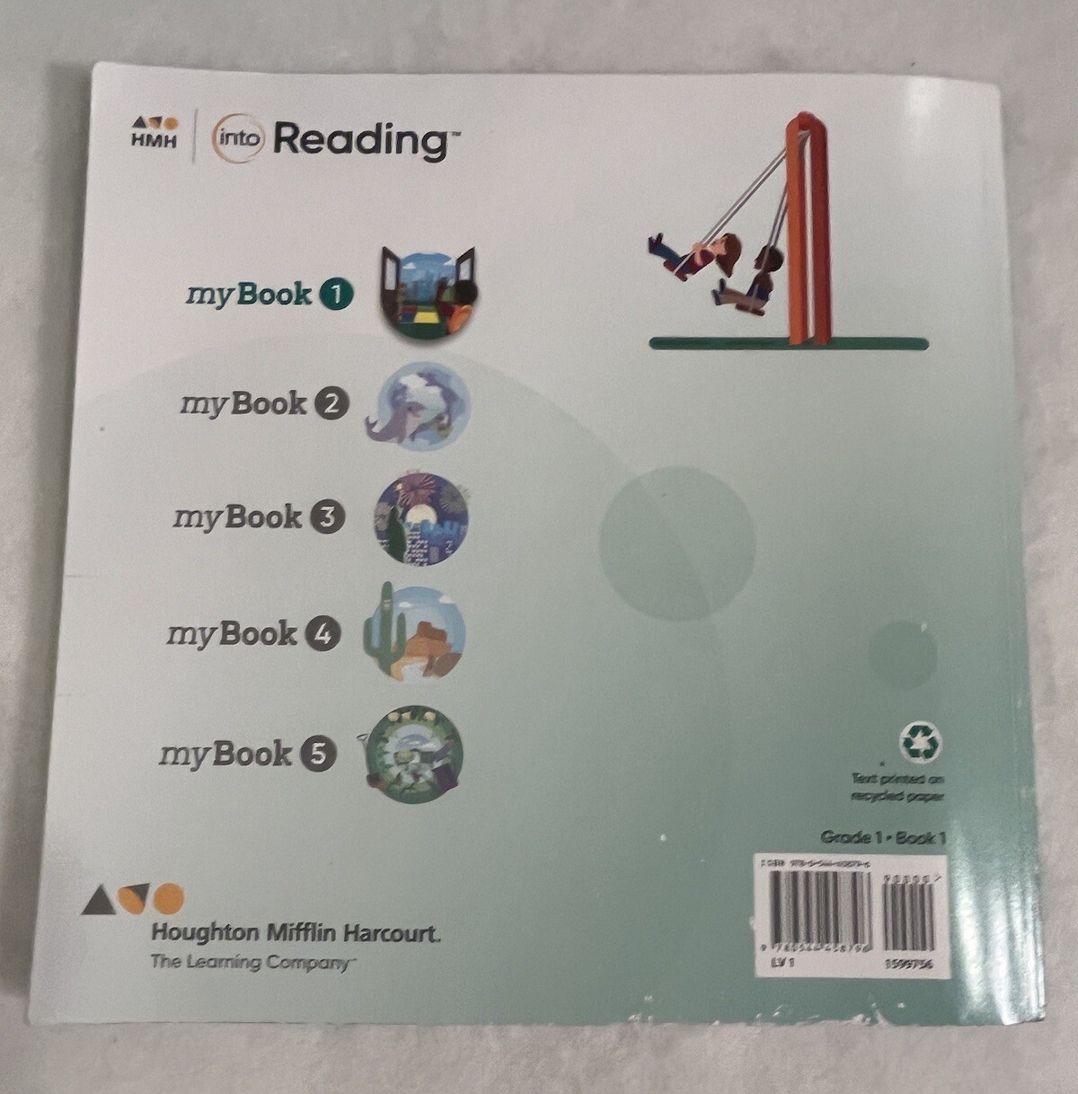 First Grade 1 HMH Into Reading Practice Workbook Text COMPLETE Set! 5 mybook