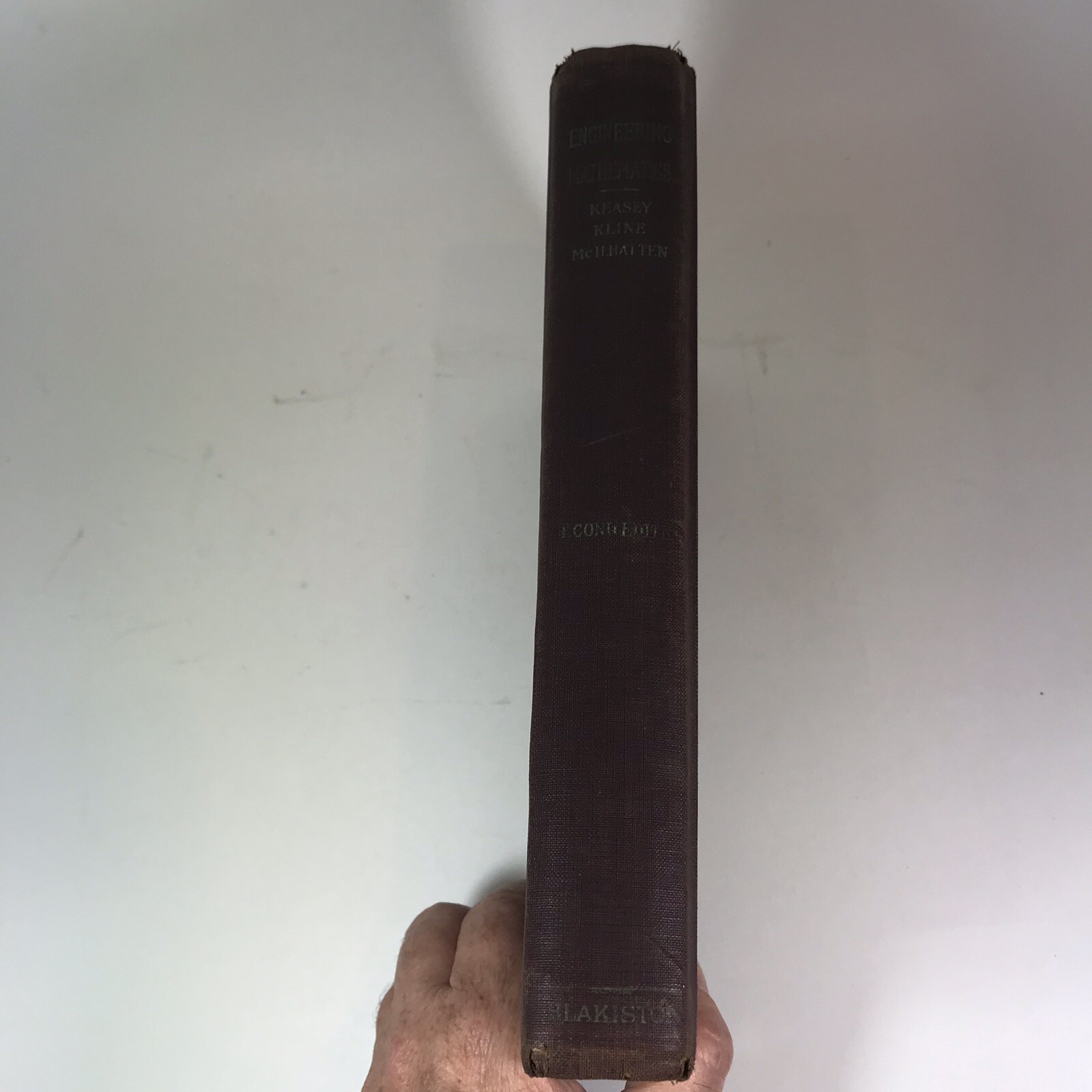 1937 Engineering Mathematics Tables 2nd Ed Illustrated Keasey Kline McIlhatten