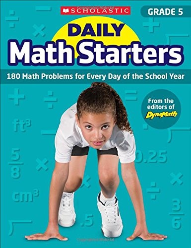 DAILY MATH STARTERS: GRADE 5: 180 MATH PROBLEMS FOR EVERY By Bob Krech **Mint**